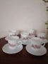 Сервиз 6 чаши с чинийки за кафе  Arcopal Francee , снимка 6