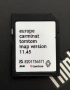 Renault Carminat Tomtom 11.45 SD Card 2026гд Навигационна Оригинална Рено сд карта, снимка 1