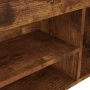 Пейка за обувки с възглавница, опушен дъб, 80x30x47 см, ПДЧ  Код P868, снимка 7