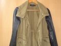 Дамско яке ZARA с ръкави от естествена кожа, размер M , снимка 7