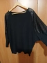 3 xl КРАСИВА ЧЕРНА БЛУЗА ОТ ФИНО ПЛЕТЕВО С ЧЕРНИ ПАЙЕТИ НА ПРИЛЕП РЪКАВИТЕ , снимка 5