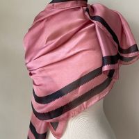 Розов шал, голям размер, снимка 5 - Шалове - 45427886