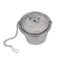 Цедка за чай и подправки Shik, Неръждаема стомана, 7 см, снимка 7 - Аксесоари за кухня - 45699256