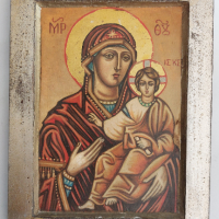 Богородица Одигидрия, снимка 2 - Икони - 44987604