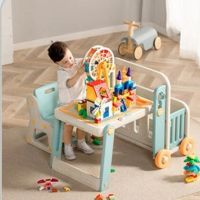 Мултифункционална детска маса със столче, снимка 3 - Други - 45186772