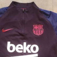 NIKE FC BARCELONA Football Long Sleeve Размер M футболна блуза 3-61, снимка 3 - Блузи - 45294833