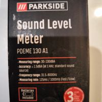 Децибелометър Parkside PDEME 130 A1 Sound level meter, снимка 2 - Други инструменти - 45380508