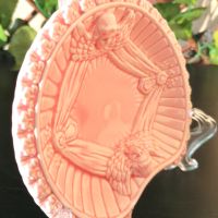 Розова купичка с ангелчета🌸👼, снимка 2 - Декорация за дома - 45147469