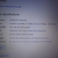 Acer Travelmate P259 i7 7500U CPU 16gb Ram And 256gb SSD, снимка 4 - Лаптопи за работа - 44992979
