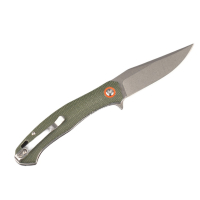 Сгъваем нож Dulotec K213 - зелен 8Cr13Mov неръждаема стомана, снимка 3 - Ножове - 45007409