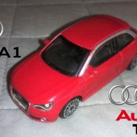 Метална количка Bburago Audi A1 - 1:43, снимка 1 - Колекции - 38449560