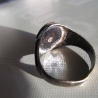 мъжки сребърен пръстен, снимка 3 - Пръстени - 39927051