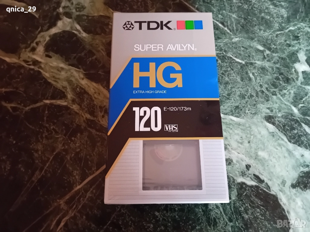 TDK HG-120 VHS Super Avilyn, снимка 1