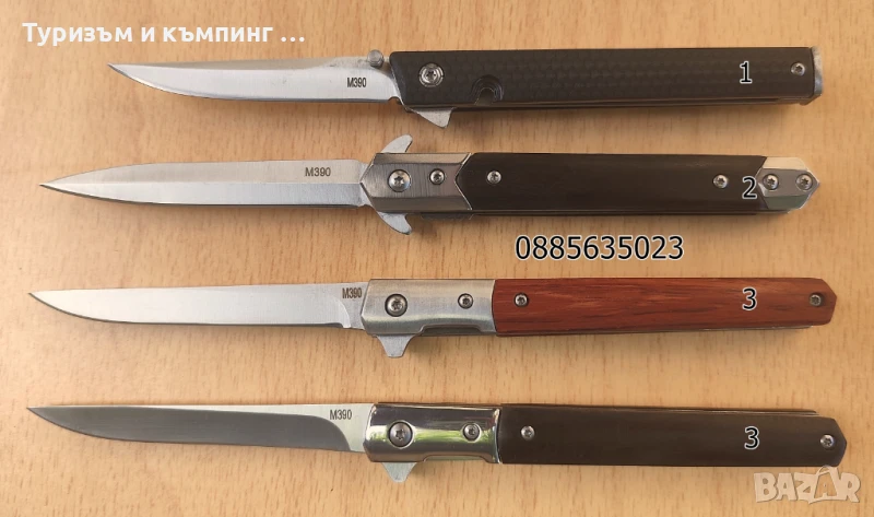 Сгъваем джобен нож M390, снимка 1