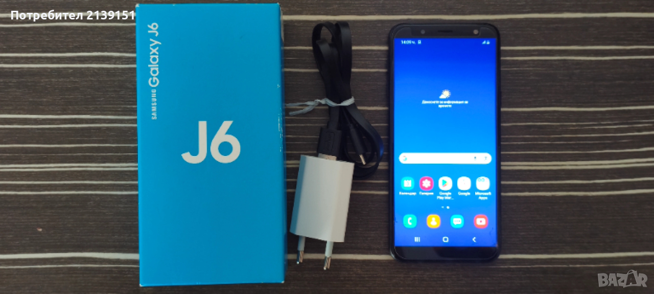Мобилен телефон Samsung Galaxy J6, снимка 1
