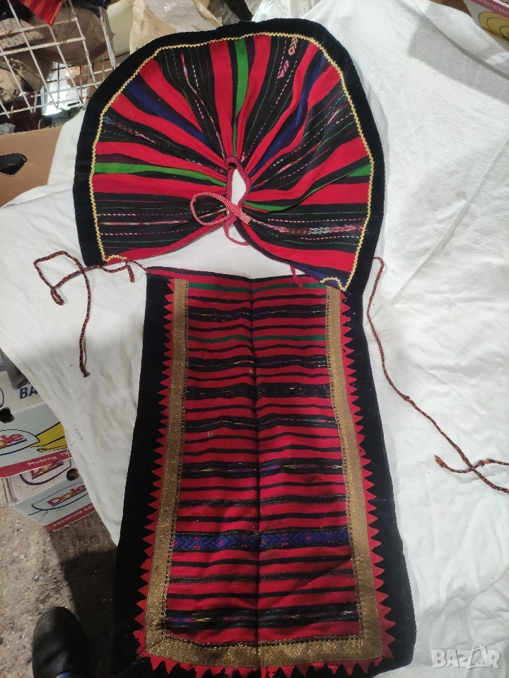 Автентични предна и задна престилка (Северняшка носия), снимка 1