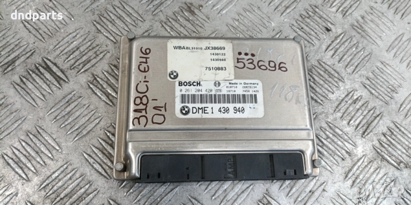 Компютър BMW E46 318Ci 2001г. 0261204420 1430940	, снимка 1