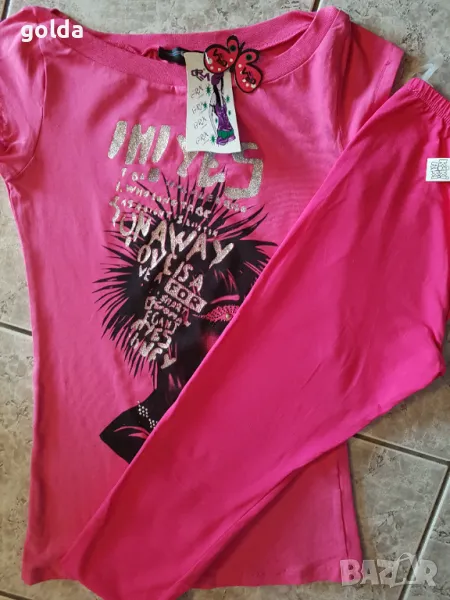 Дамски сет Спорт-тениска +клин, снимка 1