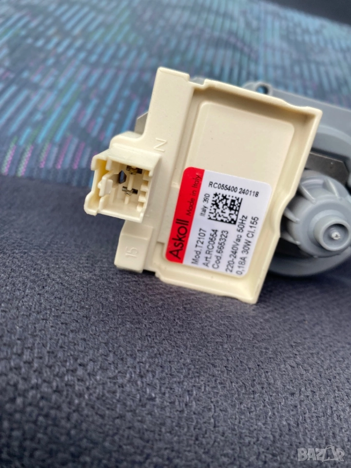 ПОМПА ЗА ПЕРАЛНЯ GORENJE (Aeg, Zanussi, Electrolux) ASKOLL T2107, снимка 1