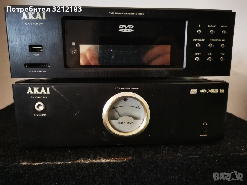 Уредба akai dvd USB , снимка 1