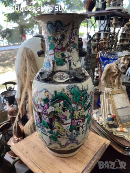 Автентична китайска ваза от 19в. №5595, снимка 1