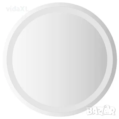 vidaXL LED огледало за баня 50 см кръгло（SKU:353278）, снимка 1