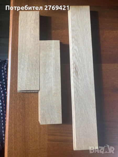 Паркет, дъбов, сух, нов, екстра качество, снимка 1