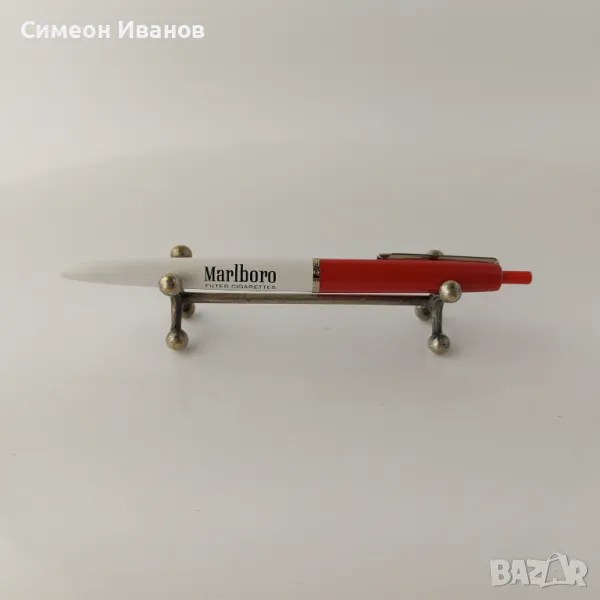 Стара рекламна химикалка Marlboro BIC   #5733, снимка 1