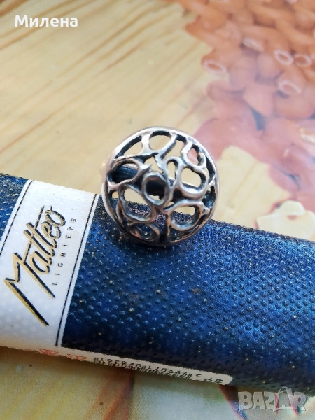 Сребърен пръстен , снимка 1