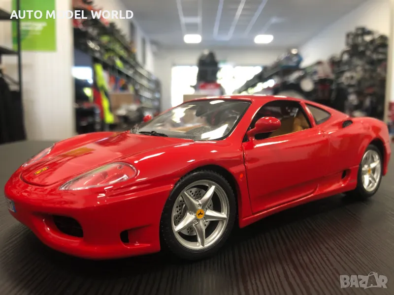 Чисто нова метална колекционерска количка FERRARI 430 MODENA .1:18, снимка 1