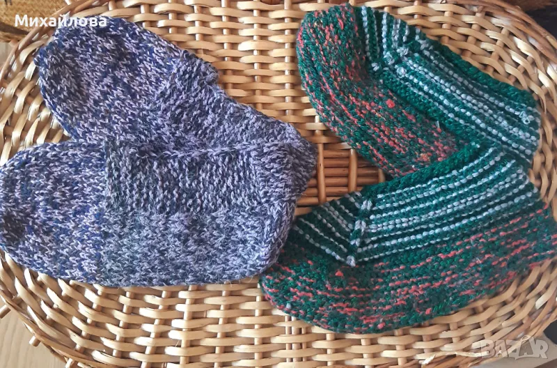 Ръчно плетени терлици, снимка 1