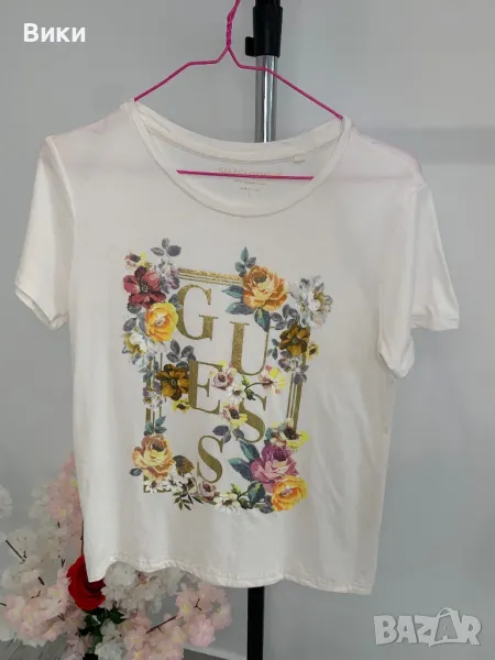 Тениска Guess размер L, но е подходяща за М, снимка 1