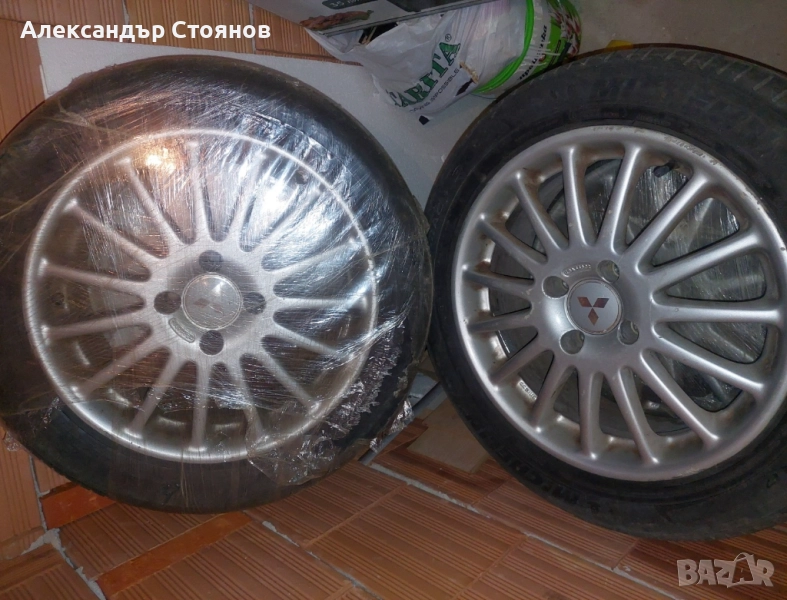 Алуминиеви джанти с гуми , снимка 1