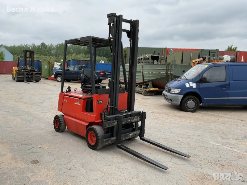 Електрокар Linde E16P, 1992 г., снимка 1