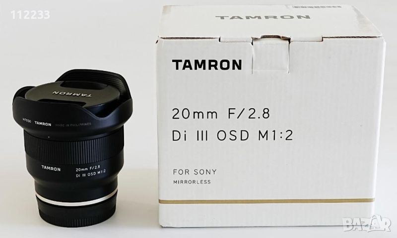 Tamron 20mm f/2.8 Di III OSD M 1:2 за Sony E, снимка 1