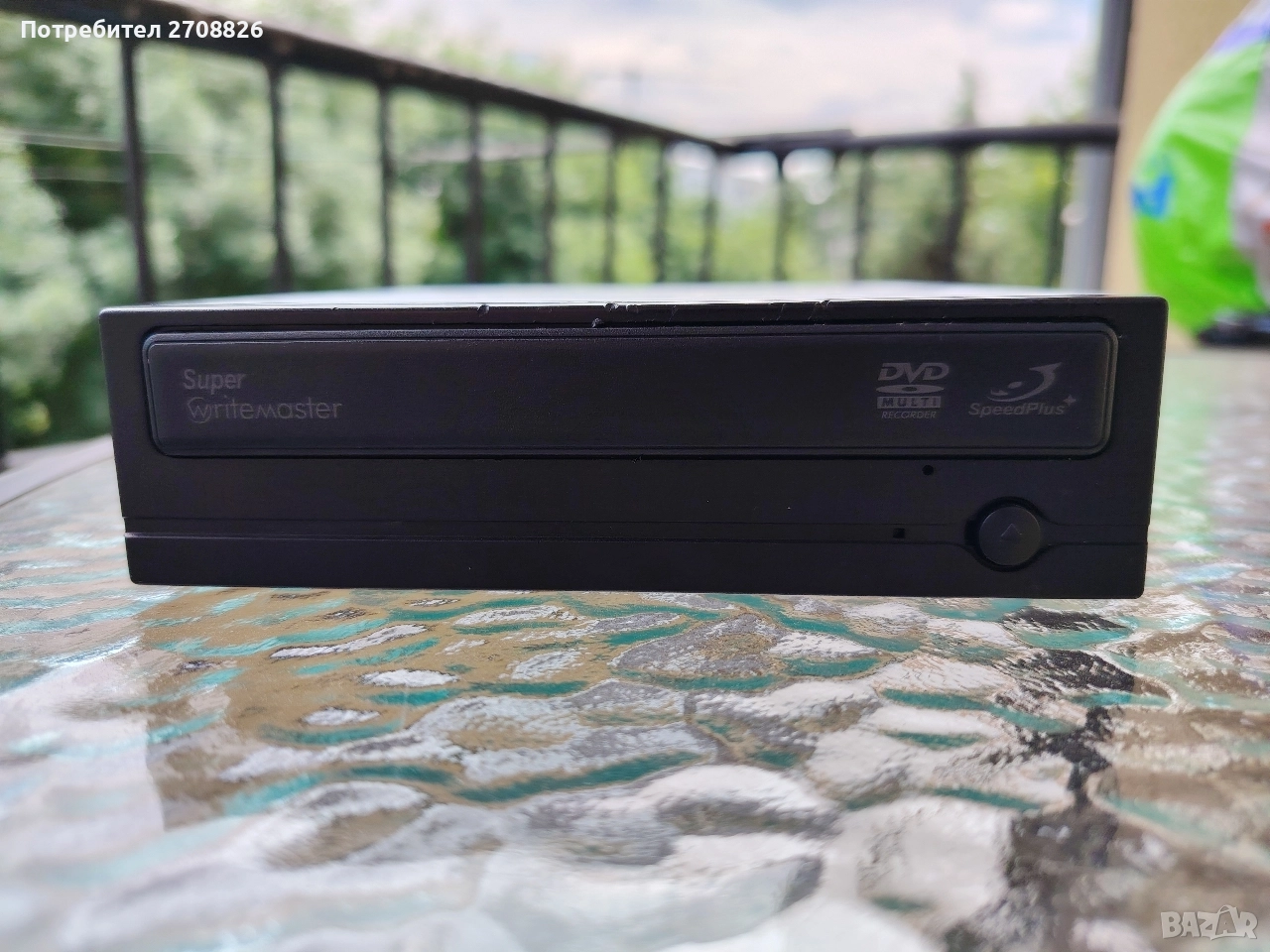 ЧЕРЕН ПЕТЪК ! DVD записвачка Samsung SH-S202 отлично състояние, снимка 1