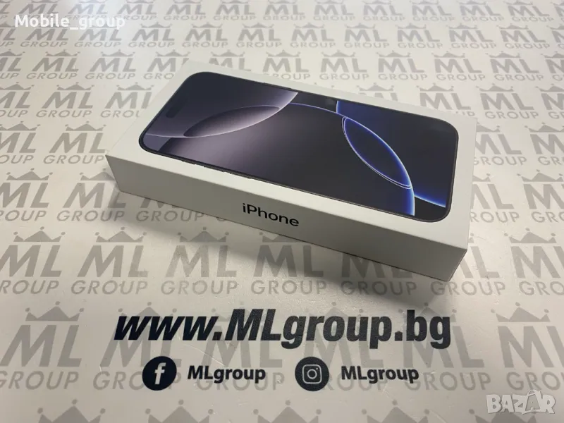 #MLgroup предлага iPhone 16 Pro Max 512GB, нов., снимка 1