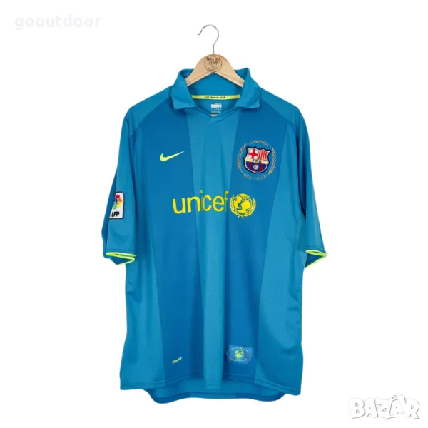 Nike Barcelona 2007/2008 Away Footbal T-shirt (XL), снимка 1