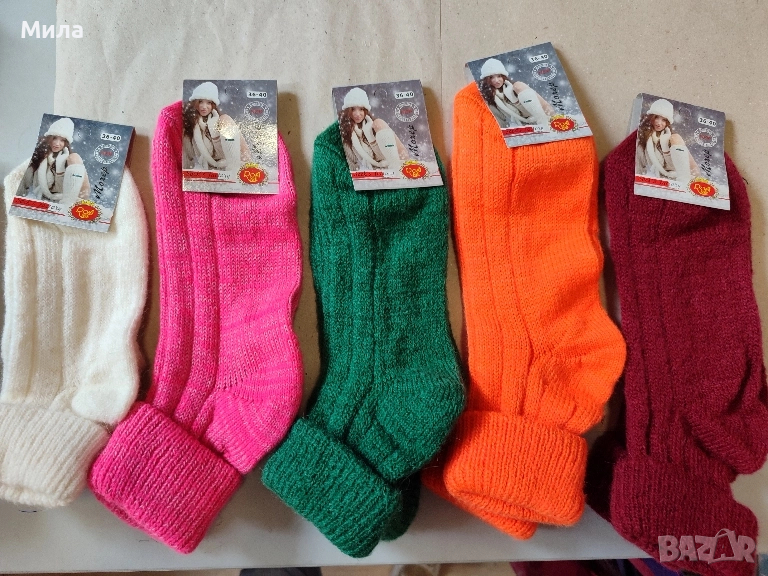 Чорапи мохер, снимка 1