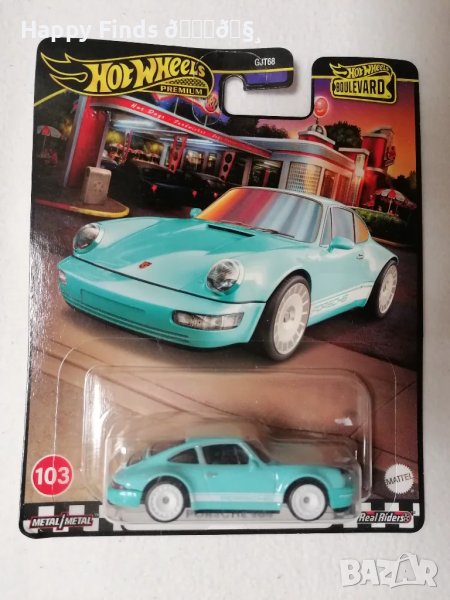 💕🧸 Hot Wheels Porsche 964 Boulevard Premium, снимка 1