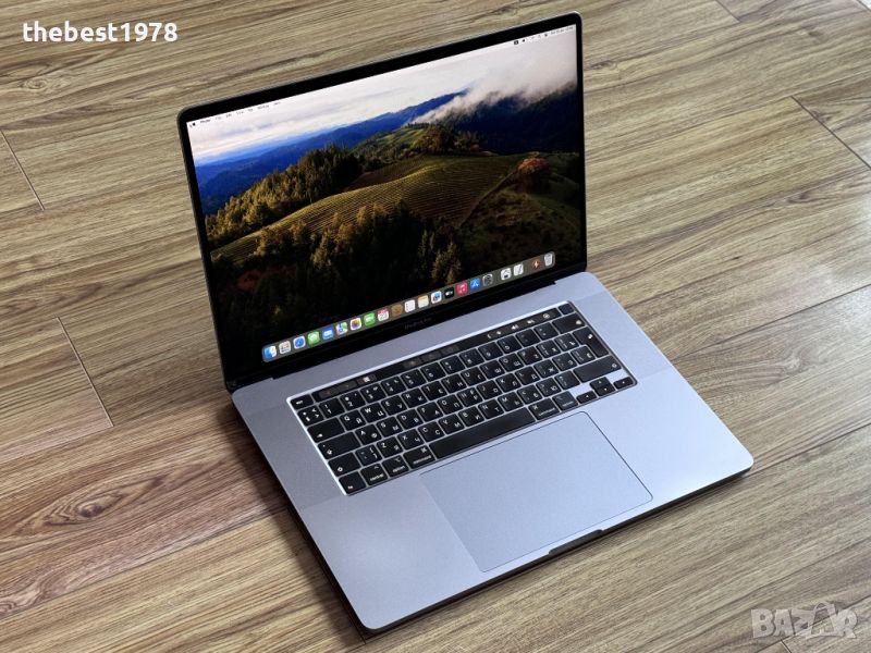 MacBook Pro 16`Core i9-9980HK/32GB DDR4/512GB SSD/AMD Pro 5500M/Бат 10ч, снимка 1