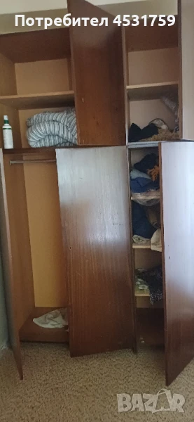 ТРИКРИЛЕН ГАРДЕРОБ , снимка 1
