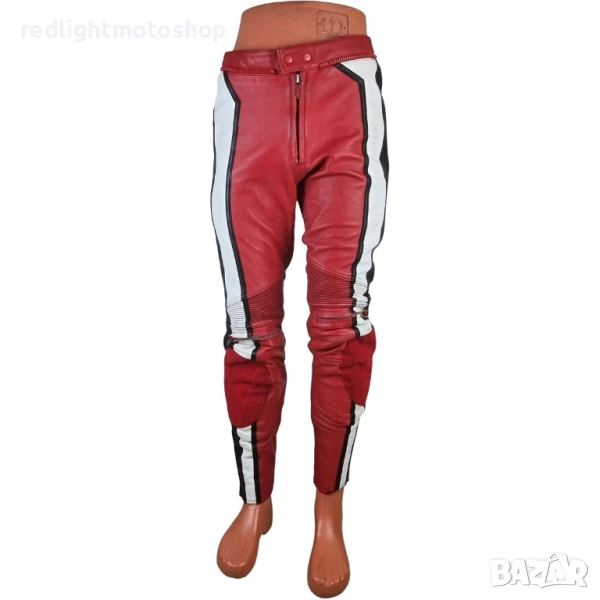 🧥 4984 – Мъжки кожен мото панталон – Размер 50-M – 💵 80 лв, снимка 1
