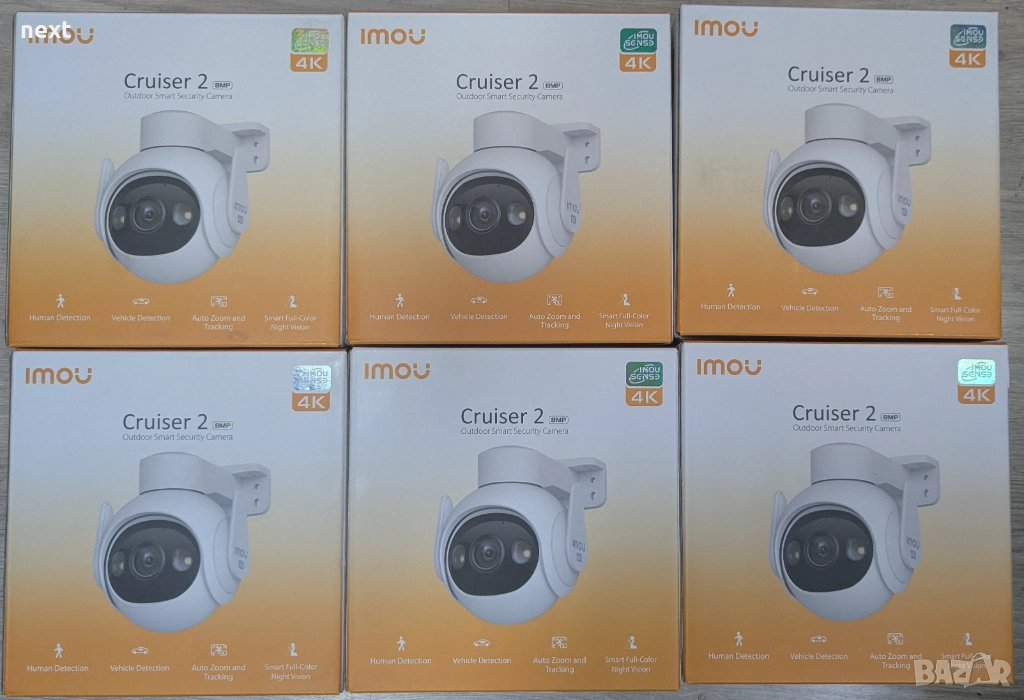 WiFi IP камера IMOU Cruiser 2 8MP / 4К 360 градуса говорител  +Гаранция, снимка 1