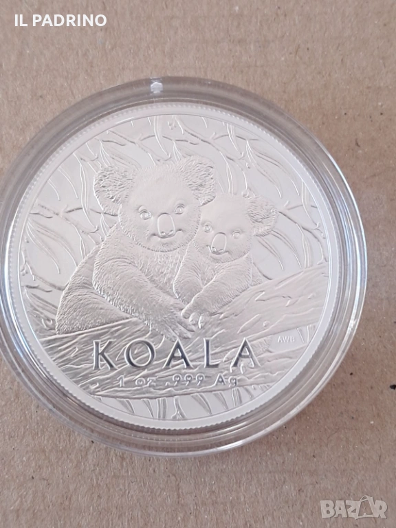 Сребърна Монета Австралийска Коала 2025 RAM 1  унция OZ, снимка 1