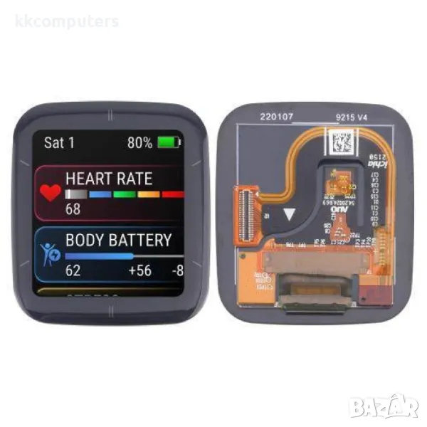 Оригинален LCD Дисплей и Тъч Скрийн за Garmin Venu SQ 2 Music, снимка 1