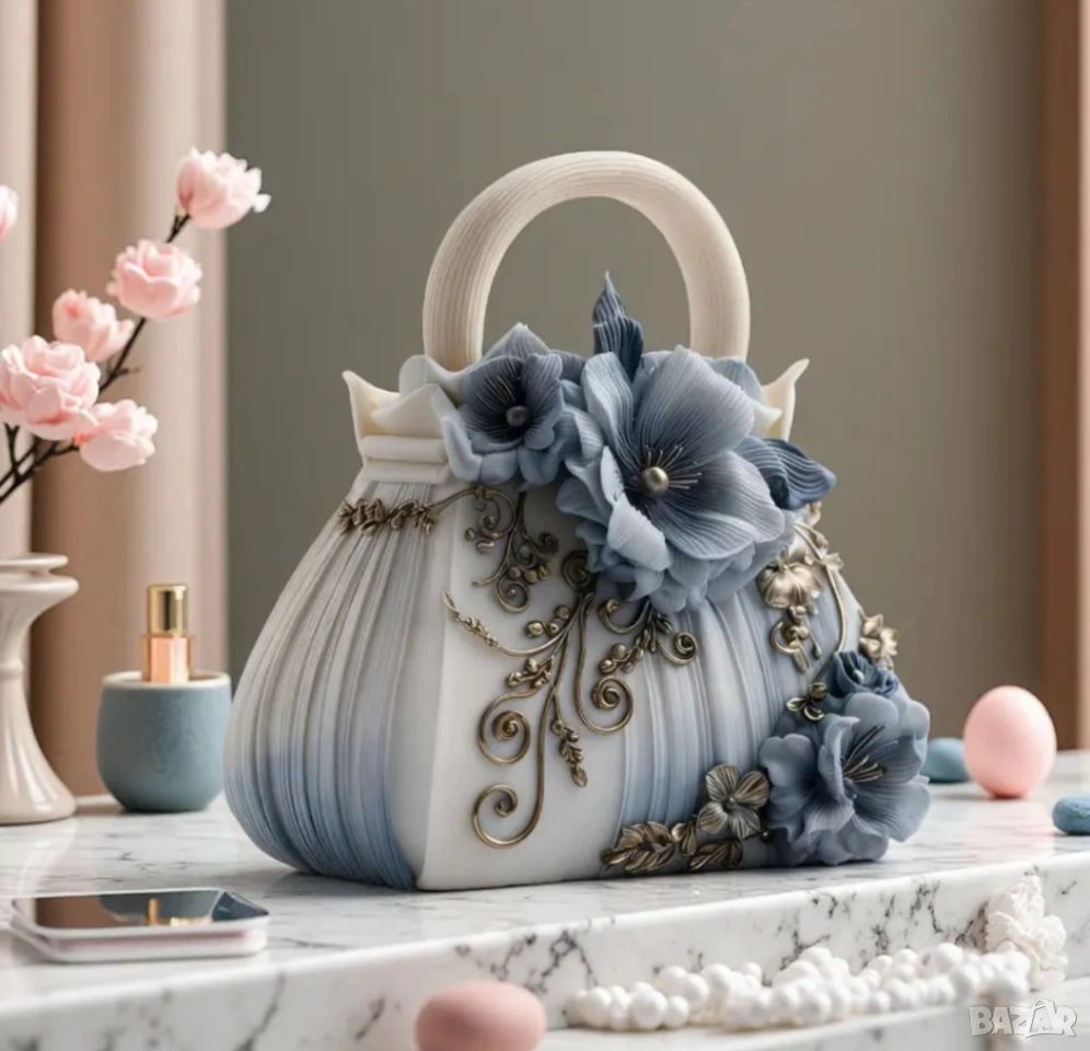 Силиконов молд дамска чанта, снимка 1