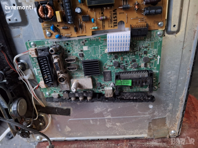 MAIN BOARD ,17MB110, ,за 24-инчов телевизор OK, с дисплей VES236WNVB-2D-N01, снимка 1