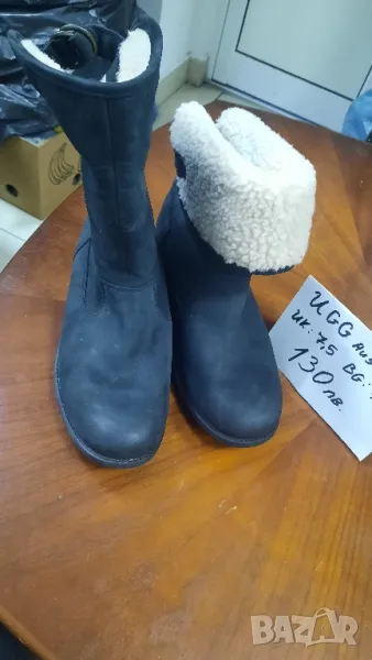 UGG Australia, navy естествена кожа р-р 40, снимка 1