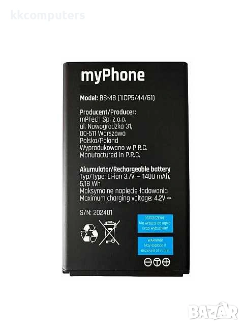 БАТЕРИЯ ЗА MYPHONE 6410 LTE (BS-48), снимка 1